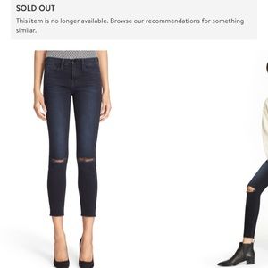 Frame Denim Le High Sterling Skinny jeans
